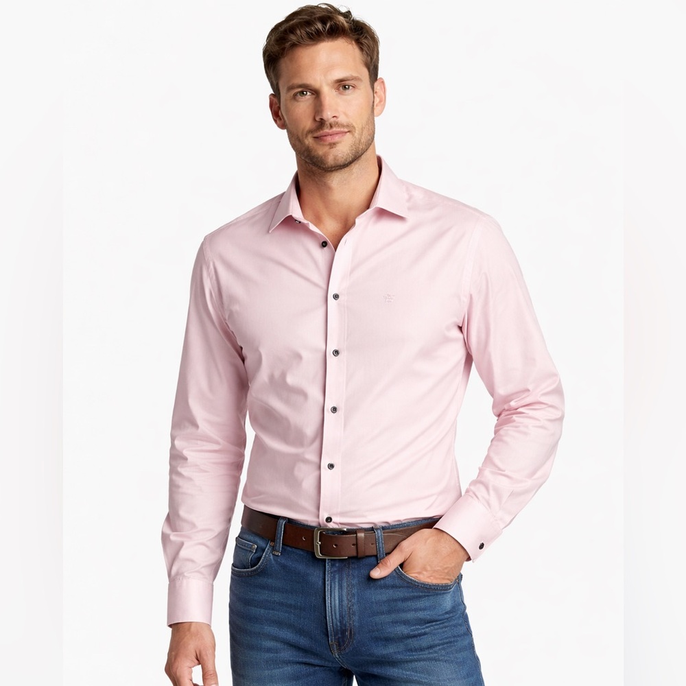 NWT Alfani men’s Pink Dress Shirt size XL